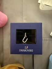 Genuine SWAROVSKI Charm Remix Letter "U" Rose Gold Plated 5437623