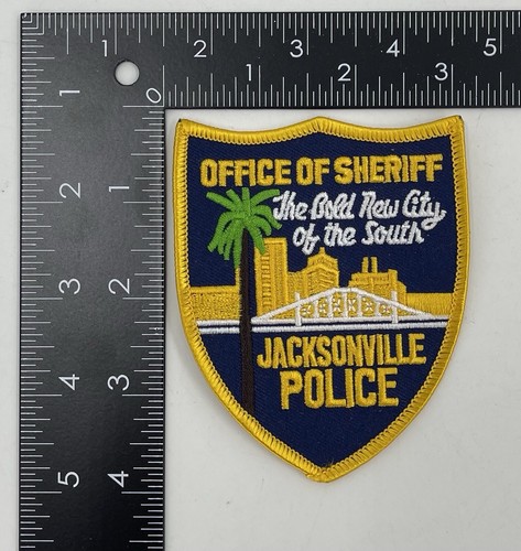 Jacksonville Sheriff’s Office of Sheriff JSO Florida Stoff Schulteraufnäher GEBRAUCHT - Bild 2 von 3