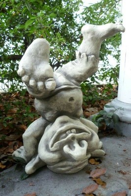 TROLL "KONRAD" VIDROFLOR STEINGUSS FIGUR GARTEN FROSTFEST DEKO 114922 TROLL "KONRAD" VIDROFLOR STEINGUSS FIGUR GARTEN FROSTFEST DEKO 114922