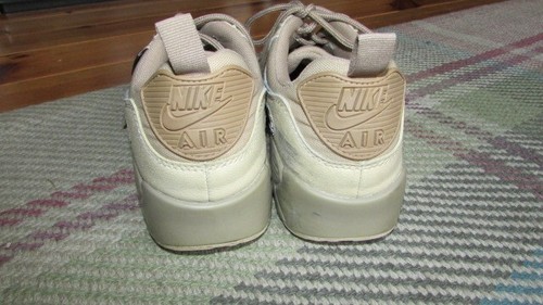 NIKE Mens beige Airmax 90 Surplus cordura fabric trainers size 7 - Picture 2 of 5