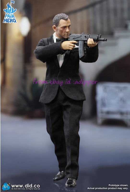 Did Xt80018 1/12 Agent 007 M16 James Bond Jack Action Figure In