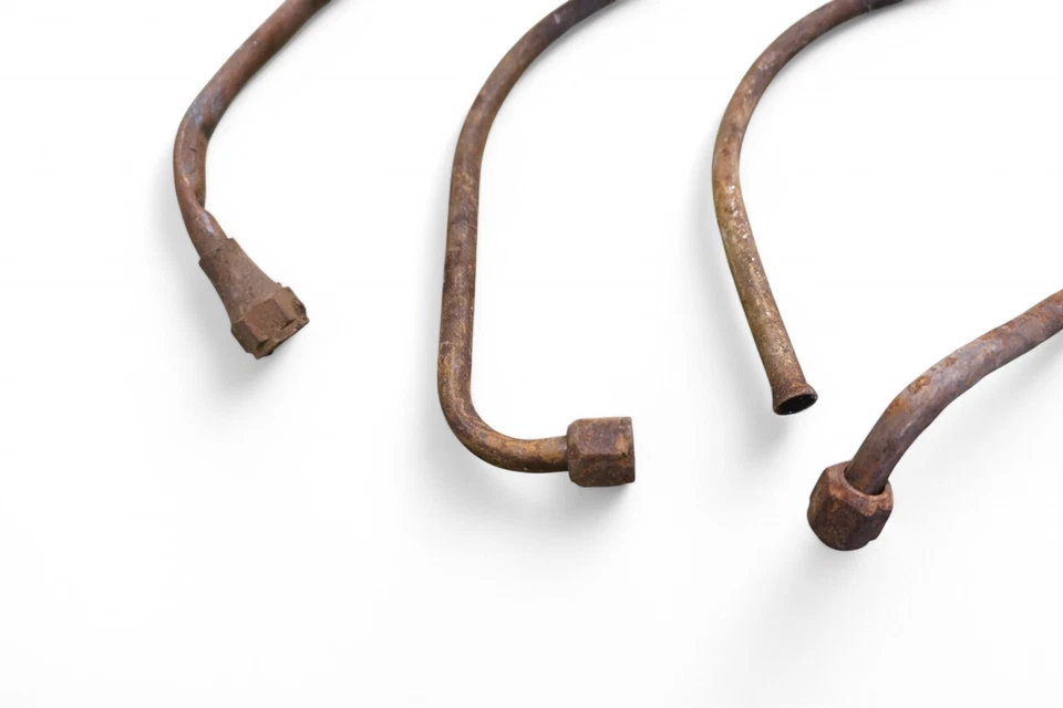 Harley Panhead 74 CI Flathead Knucklehead EL FL UL OEM líneas de aceite *2065 Foto 3 de 4