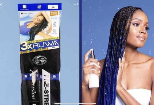 3X Ruwa Braid 24" Sensationnel Xpression Pre-Stretched Hair COLOR 60 - Picture 5 of 5