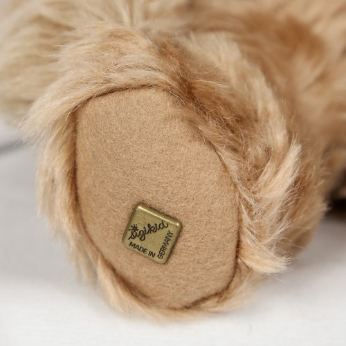 11 Zoll SigiKids Verena Greene Mohair Teddybär mit gegelenkten Armen & Kopf 0247 Deutschland - Bild 4 von 10