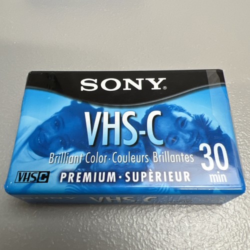 (3) Sony VHS-C Premium 30 Min Camcorder Tapes - Lot of 3 TC-30VHGL - Picture 2 of 3