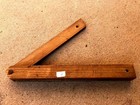 n° 3 ) old tool, outil ancien, fausse équerre en bois de menuisier