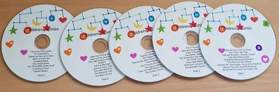 100 Plus Children's Audio Stories - 10 CDs Classic Children Kids Fairy Stories