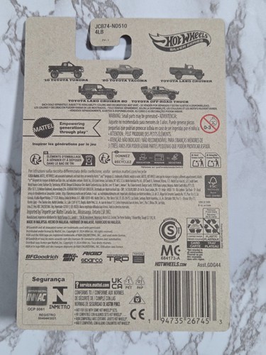 2025 hot wheels silver series toyota land cruiser 80 - Picture 5 of 5