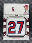 2022 Topps Commemorative Mike Trout Player Jersey Number Medallion Card #JNM-MT