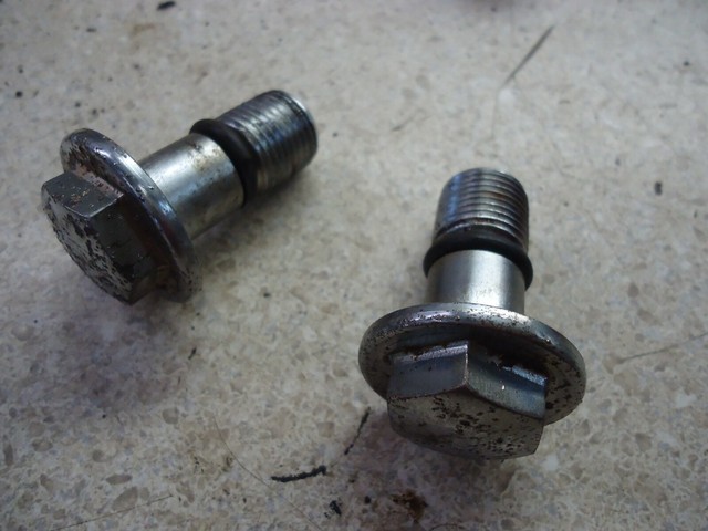HONDA CB350 CL350 CL450 FRONT FORK SHOCK ABSORBER TUBE TOP CAP BOLT