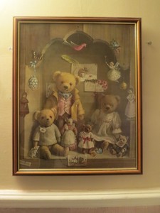 deborah jones artist teddy bear paintings
