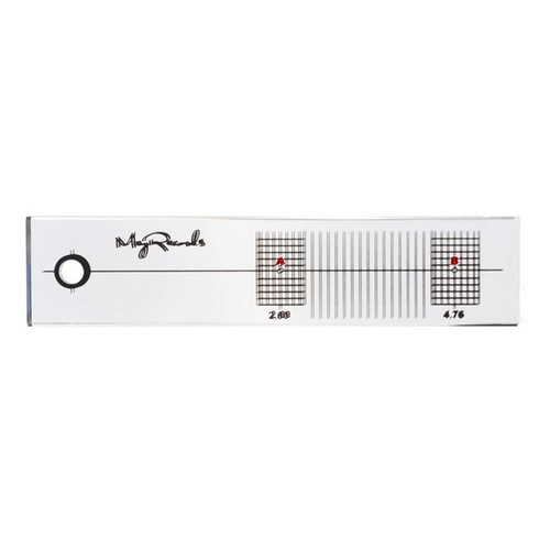 LP Stylus Turntable Record Vinyl Acrylic Calibration Ruler With Cleaning Cloth F - Picture 4 of 10