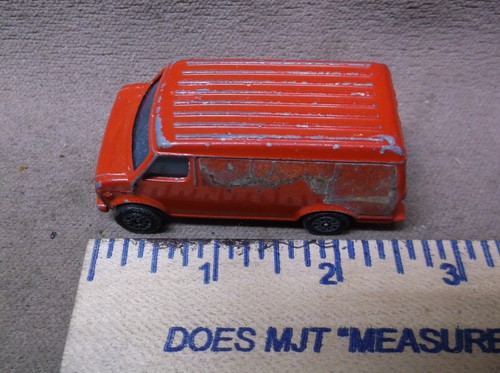 #255 CORGI JUNIORS LOOSE RED 1970s CHEVEROLET VAN CHEVY CUSTOM COKE COCA-COLA - Picture 5 of 10