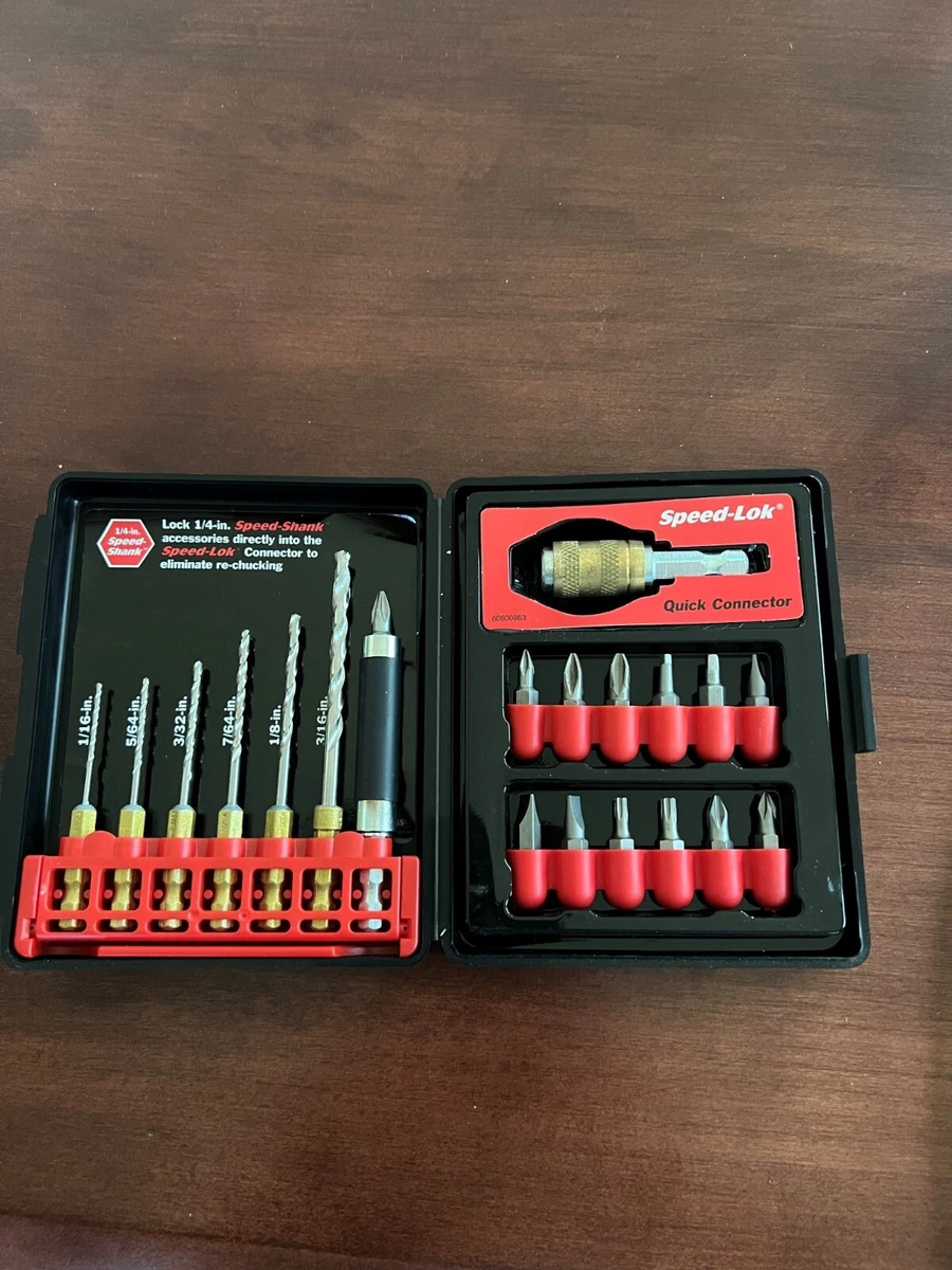Craftsman Professional 21pc Speed Lok Drill Drive Bit Set eBay