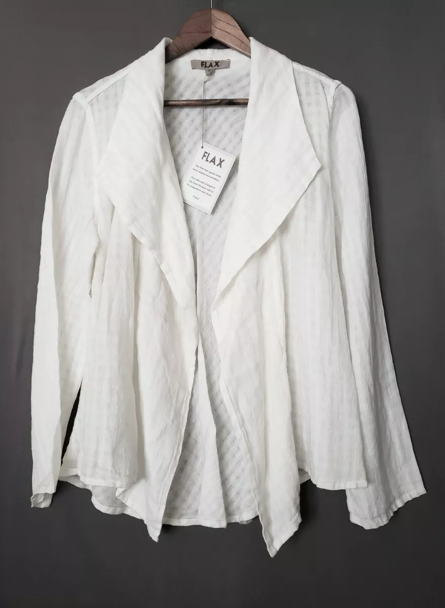 Flax shop linen jacket