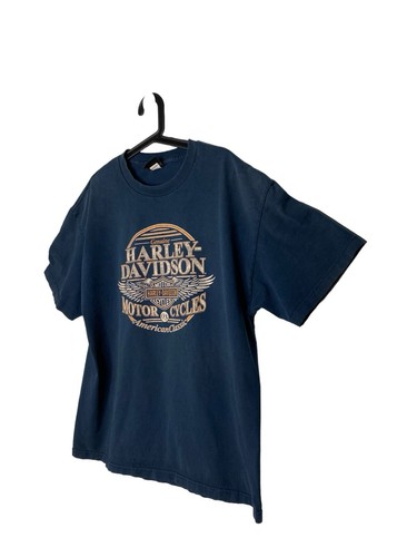Harley Davidson Mens XL Shirt Carolina Coast HD North Carolina Motorcycle Boat - Picture 2 of 12