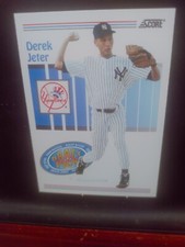 ⚾️1993 Score - Derek Jeter #489 First Round Draft Pick (RC) C 145