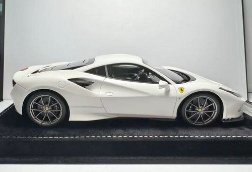 *SUPER RARE* HH Model 1/18 Ferrari F8 Tributo Pearl White LIMITED 30 Pieces - Picture 5 of 8