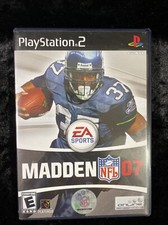 Madden NFL 07 (Sony PlayStation 2, 2006) with manual