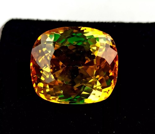 Zertifizierter 15,23 ct natürlicher Zultanit im Kissenschliff Farbwechsel türkischer Edelstein - Bild 2 von 4