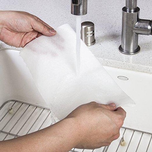 Soft, Strong, Durable, Absorbent Bamboo Kitchen Towel Rolls – Eco Friendly  - Picture 3 of 11