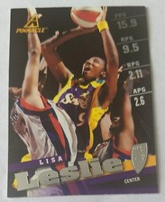 LISA LESLIE, 1998 PINNACLE #2, WNBA, SPARKS