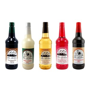 Fee-Brothers-Flavored-Cocktail-Syrup-Set-5-Bottles-Bar-Mixology-Drink-Mixers
