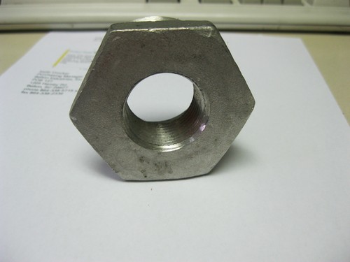 BUCHSE, SECHSKANT REDUZIERUNG EDELSTAHL 2 ZOLL X 1 ZOLL 150 PFUND 316  - Bild 1 von 2