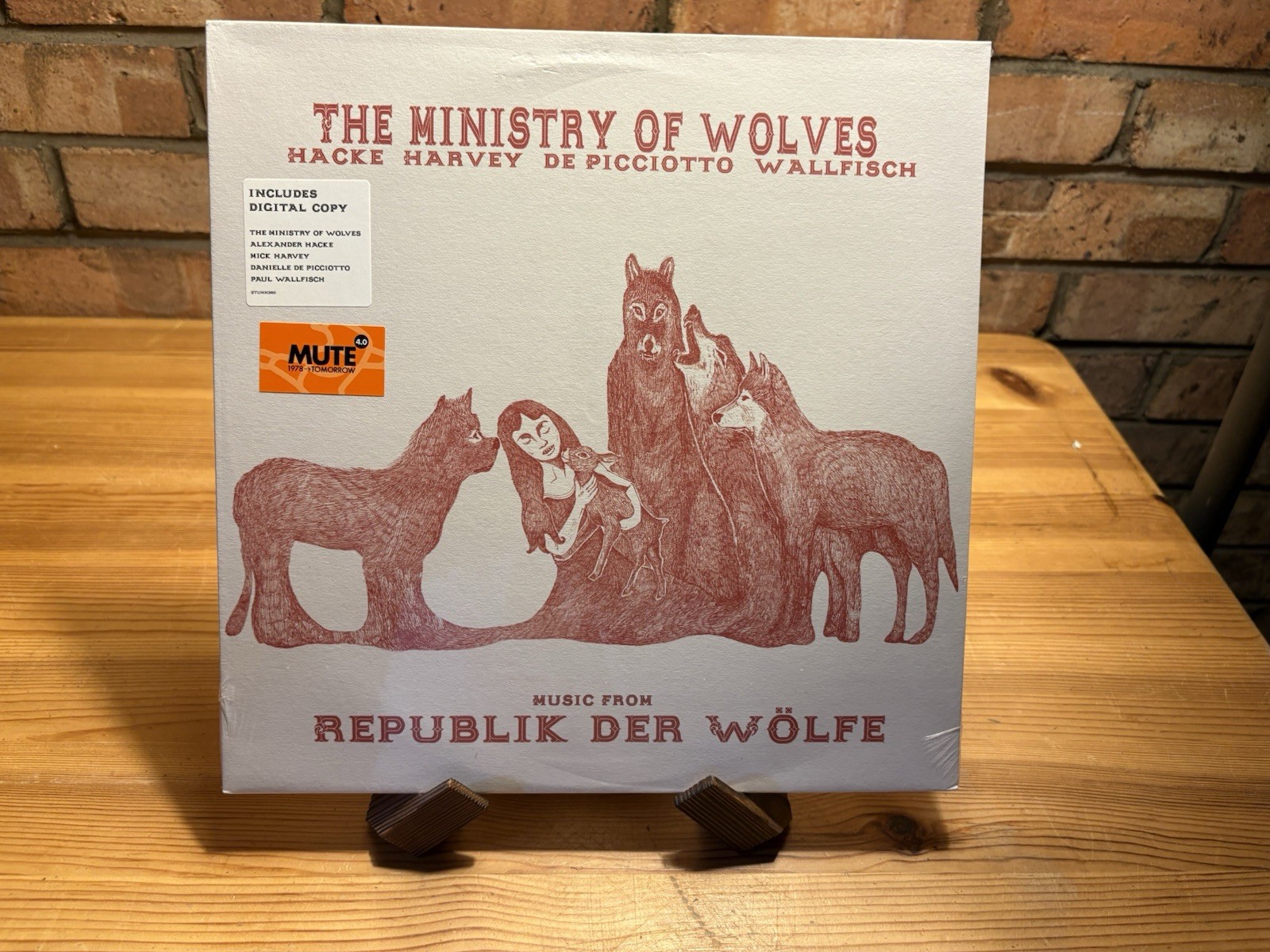 The Ministry Of Wolves Music From Republik Der Wolfe Vinyl New & Sealed 2014 12""