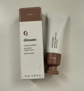 Glossier Cloud Paint Seamless Cheek Color Bronzer SWEPT - Full Size .33 Oz