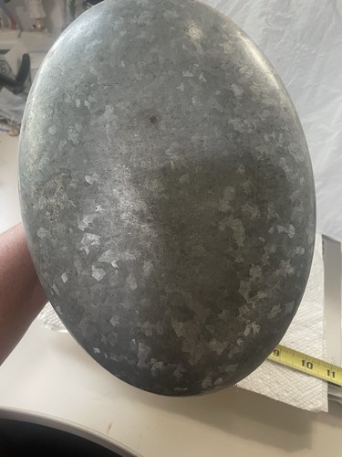 Vantage Galvanized Hot Water Bottle/Bed Warmer 11X8X3.5 TO NECK - Picture 4 of 6