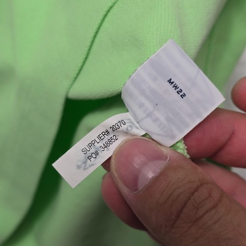 Polo Ralph Lauren Polo Shirt M verde manica corta 100% cotone logo ricamato - Foto 9 di 14