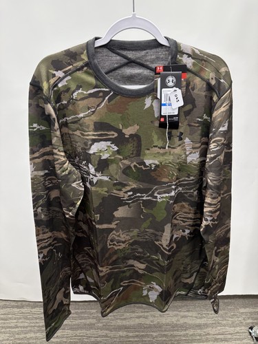 Neu mit Etikett Under Armour Langarmshirt - Ridge Reaper Forest Camouflage - XL