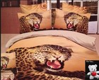 3D Animal Printed Duvet Cover Pillow Cases high Quilt Bedding 100%cotton