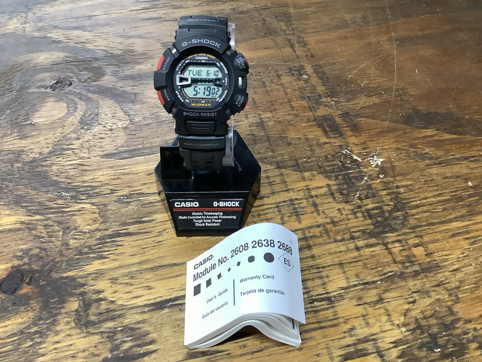 Black Madman Vintage 3031 Watch Men’s Stand Casio G-Shock With Works! G-9000 - vintagewatches.pk