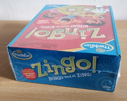 Zingo! Bingo med et Zing / Bingo With A Zing Thinkfun 4+ / New & Sealed  - Picture 5 of 6