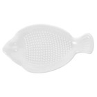 Household Ceramic Ginger Plate Garlic for Easy Use