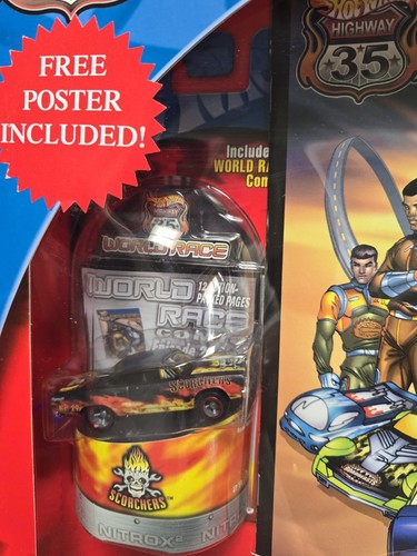 Hot Wheels World Race HIGHWAY 35 DEORA #29 Scorchers #15 Roadbeasts 2002 - Picture 4 of 7