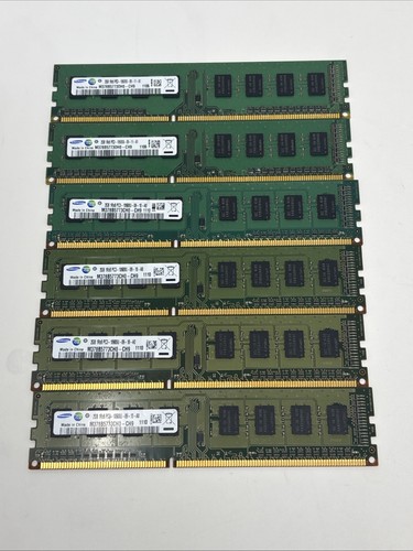 Samsung 2GB 1RX8 PC3-10600U DDR3-1333 Desktop Memory RAM M378B5773CH0-CH9 - Picture 1 of 6