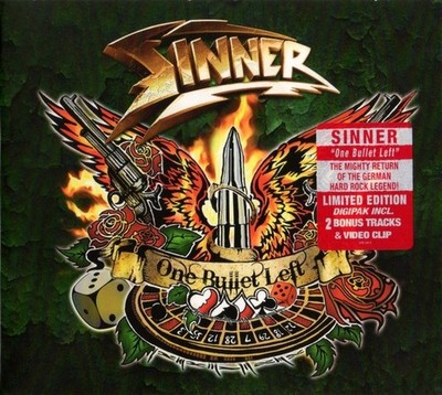 SINNER - ONE BULLET LEFT (Limit. DIGIPAK CD ) - 171246