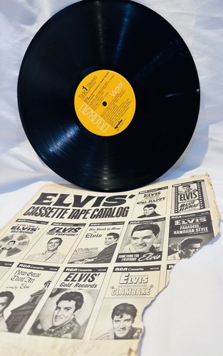 Elvis Madison Square Vinyl 1972 Record Album - Imagen 2 de 3