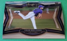 CHASE DOLLANDER 2025 Panini Select DIAMOND LEVEL Parallel Colorado Rockies #268