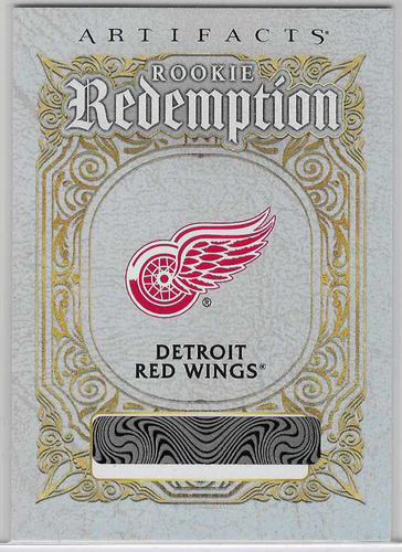 ROOKIE REDEMPTION 2025-25 UPPER DECK ARTIFACTS DETROIT RED FINGS