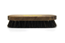 Small Universal Horse Hair Brush   100 Natural Bristles for Leather, Upholstery