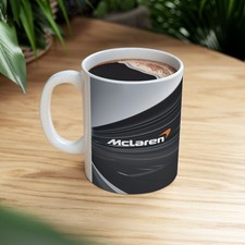 Ceramic Mug 11oz - Mclaren - racing - white