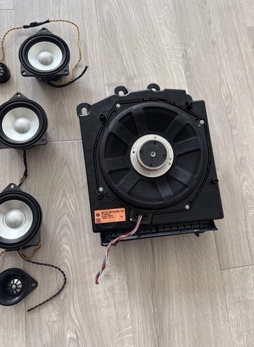 BMW E60 E61 M5 LOGIC 7 TOP HIFI DSP SURROUND SOUND SYSTEM HK OEM FULL SET GEBRAUCHT - Bild 3 von 9