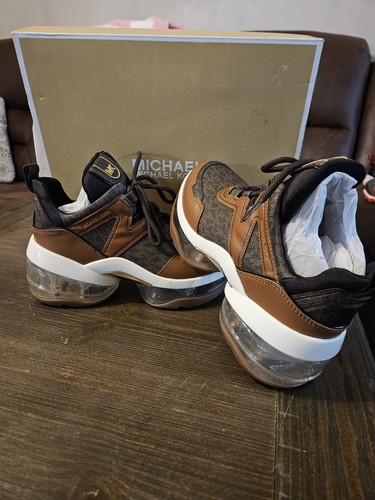 Michael Kors Olympia Trainer Extreme Mk Sig Semi Lux Sm
