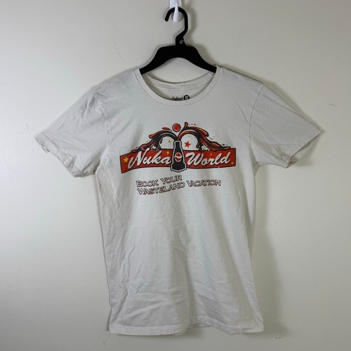 Fallout 76 Nuka World casual gaming graphic tshirt mens Medium