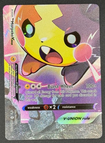 Morpeko V-Union SWSH287 / 288 / 289 / 290 Pokémon TCG Stella Nera Promo SET NM - Foto 4 di 9
