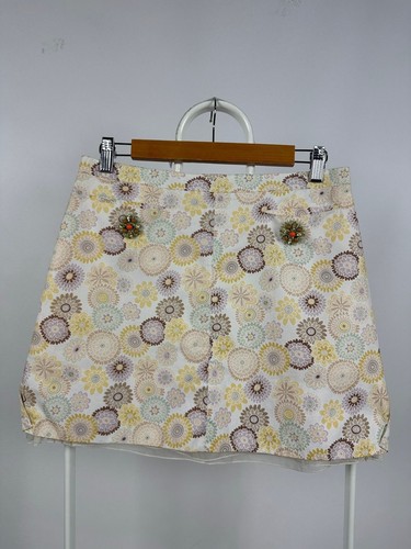 Minirock Damen Vintage Louis Vuitton Blumenmuster Größe 38 - Bild 1 von 23